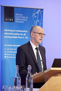 Nick Gibb MP, Minister of State for Schools