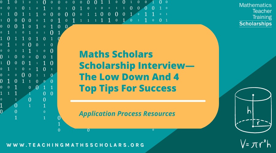 What can you expect from a Maths Scholars interview?