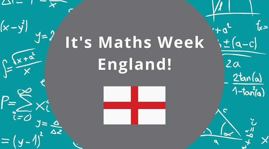 Maths Week England launched in 2019, how will you be celebrating maths during Maths Week England?