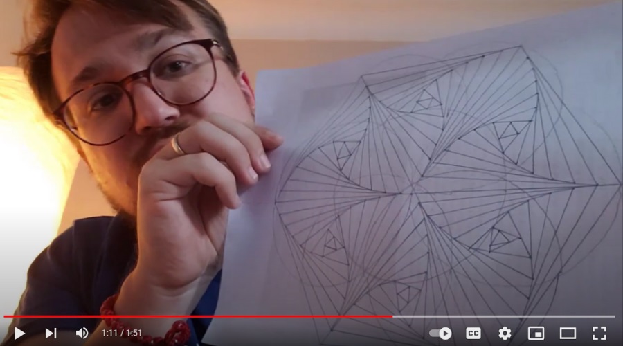 2021/22 Maths Scholar Jeremy Peirson talks us through how he found the CPD Webinar 'Using Art to Teach Maths' with Artful Maths' Clarissa Grandi.