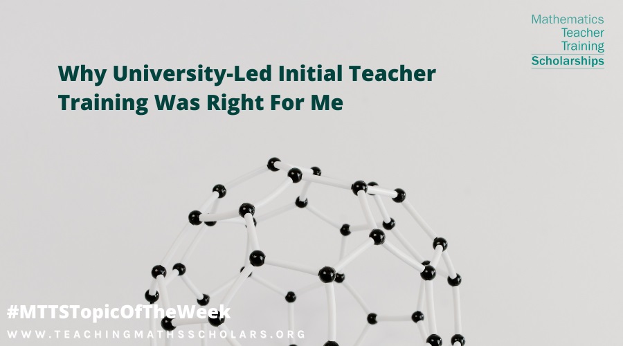 Lauren shares why university-led initial teacher training (ITT) was right for her