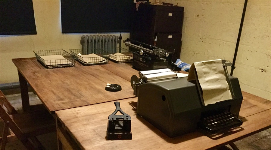 Alan Turing’s office.  Yes, Alan’s office.  I got to walk into and around Alan’s office in Hut 8 at Bletchley Park.  As Craig Revel-Horwood would say “A-ma-zing!”