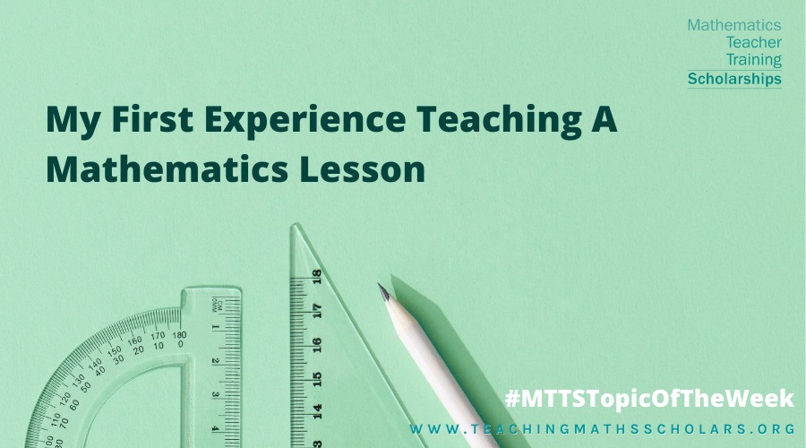 In this blog, Joseph Livesey explains about his first experience teaching a maths lesson in a secondary school.