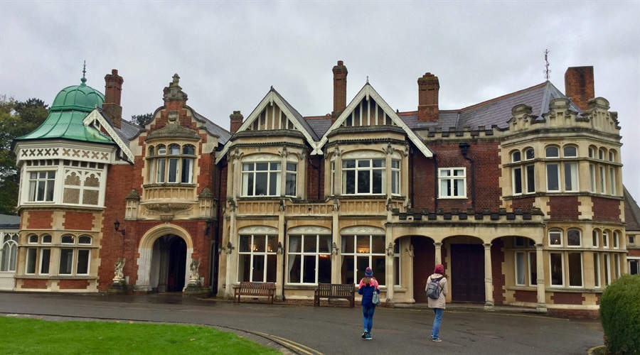 One of the perks of being a Maths Scholar is the events organised throughout the year.  This event, my first, was a visit to Bletchley Park, Britain's main decryption establishment during World War Two.  