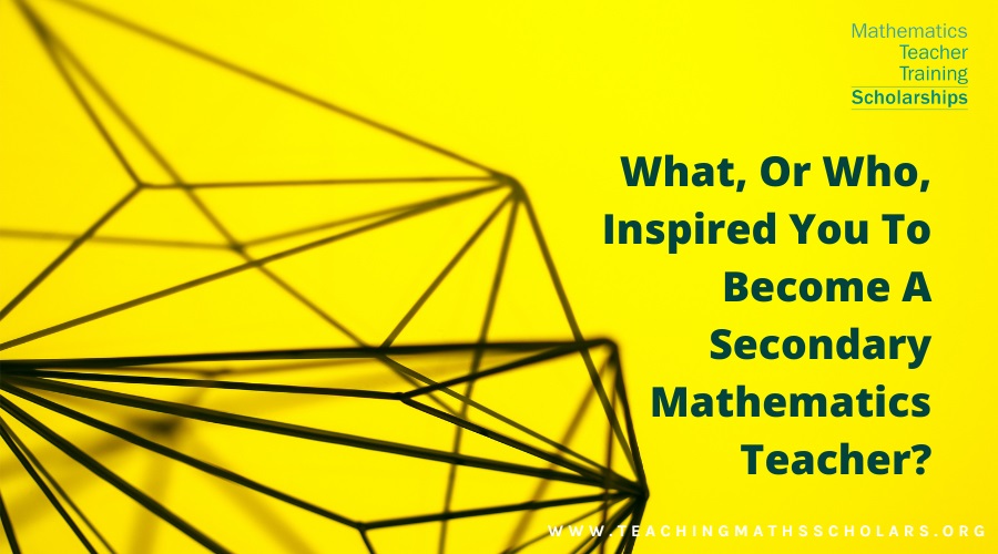 This week Lizzie Lomax talks about what inspired her to become a secondary school maths teacher!