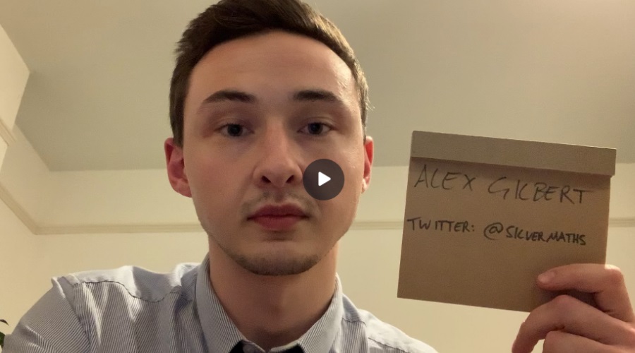 2021/22 Maths Scholar Alex Gilbert talks us through how he found the online assessment aspect of his Maths Teacher Training Scholarship application.