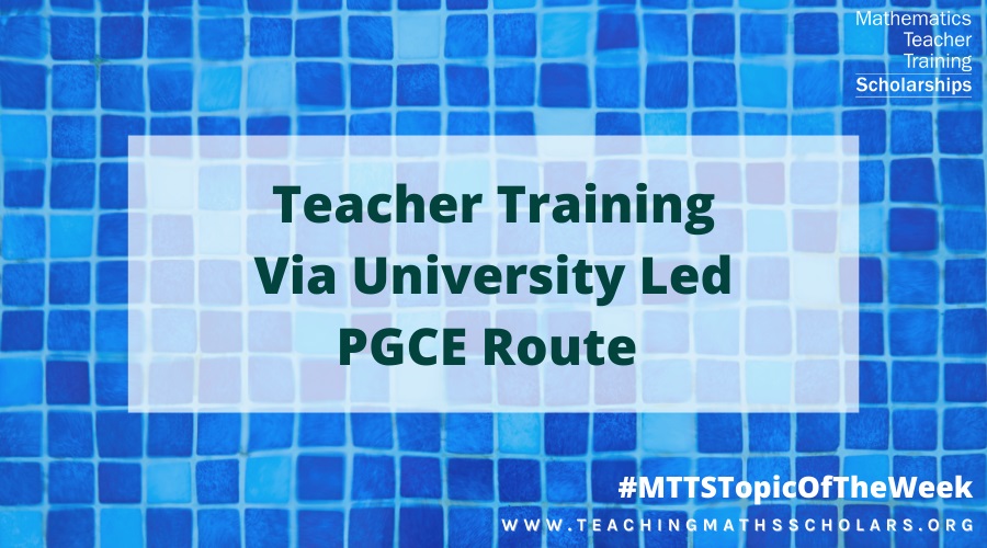 Delia Hardyman tells us about secondary maths teacher training via university led PGCE route 